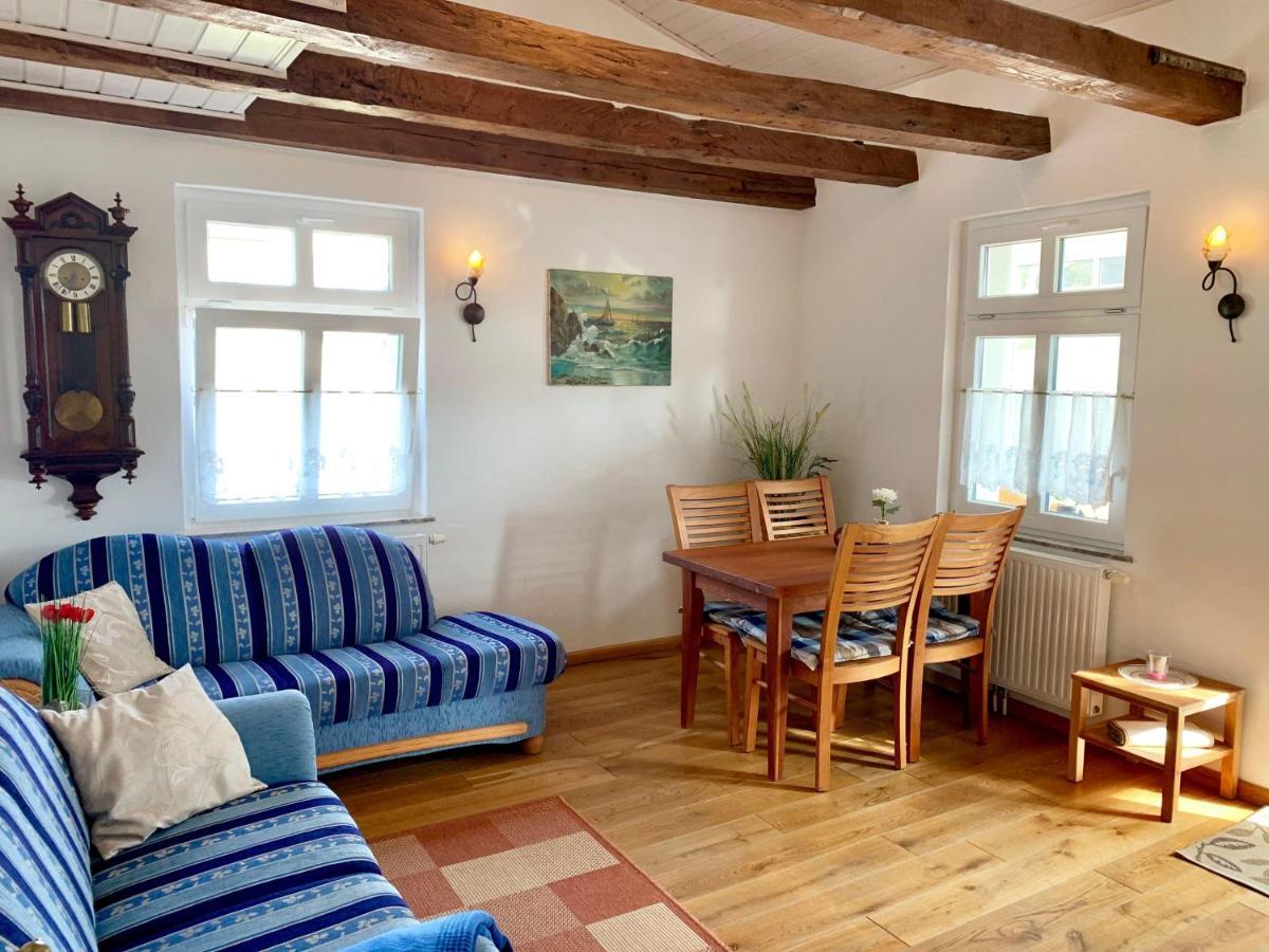 Villa-Rosengarten-Ferienwohnung-Baumhaus-Mit-Seeblick 사스니츠 외부 사진